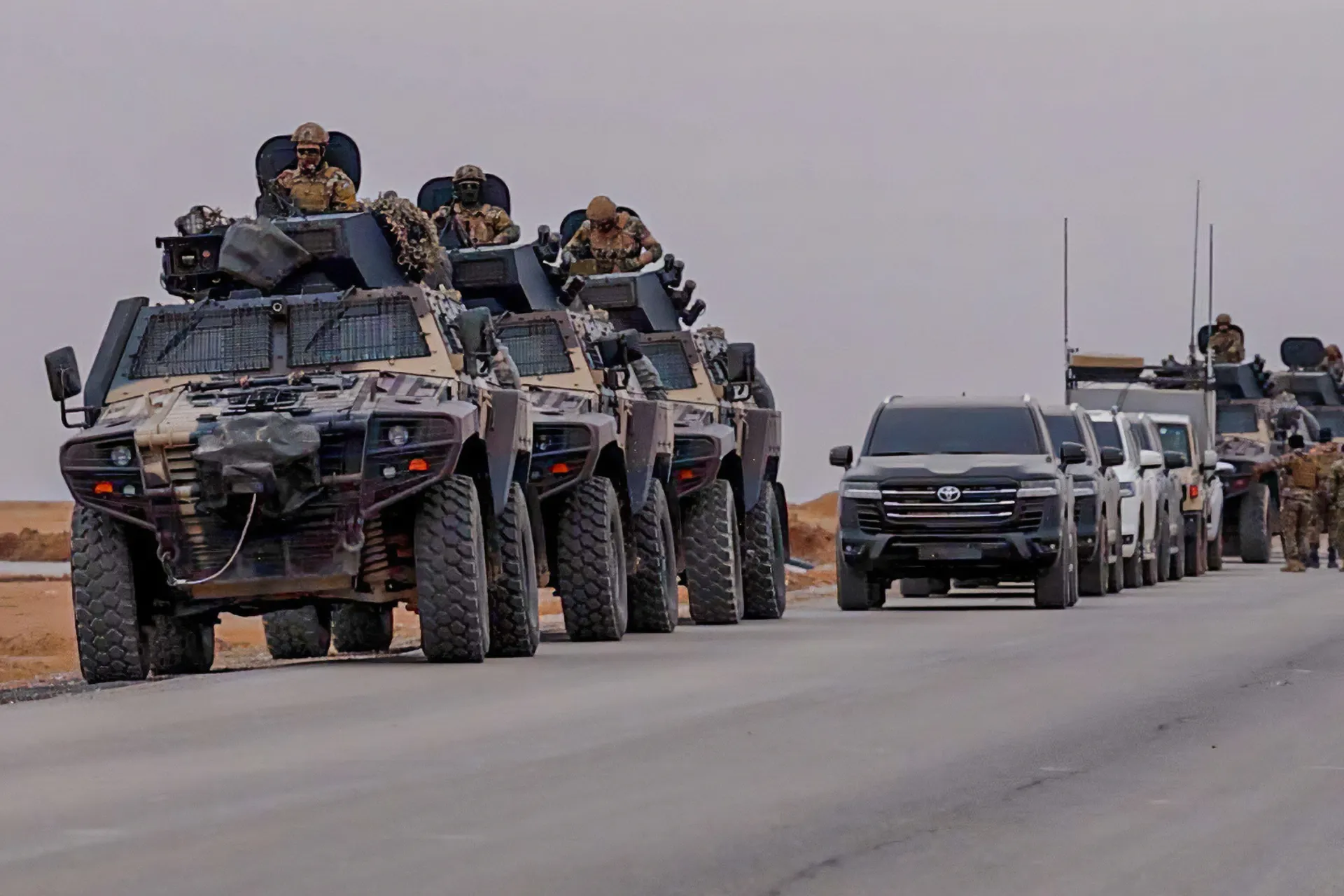 الجيش السوري يتسلم الشدادي